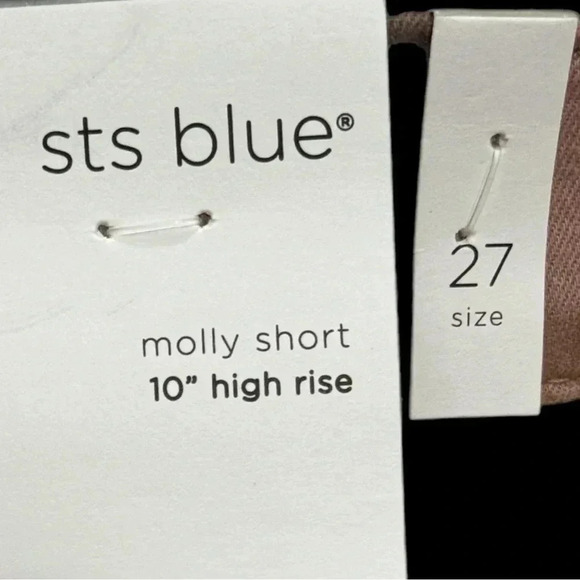 New STITCH FIX STS BLUE Molly Shorts Women’s Sz 27/4 Dusty Rose  10” High Rise - Picture 6 of 8